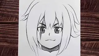 How to draw Shu Kurenai | Easy anime sketch | Easy to draw for beginners