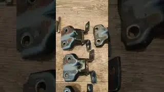 Ремонт дверных петель автомобиля