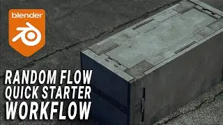 Quick Starter Workflow Using Random Flow in Blender! 