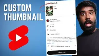 How to Add a Thumbnail to Youtube Shorts ( New Feature)