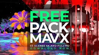 FREE PACK MAVERIXS - DJs / VJs / Events - 03 Scenes 4K and FULL HD - maverixs.com