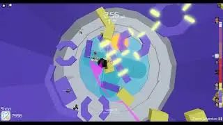 Playing roblox toh and failing badly because I haven't played in so long