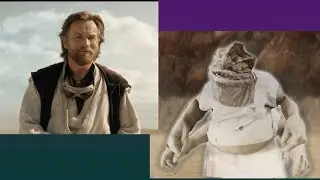 OBI-WAN KENOBI and DEXTER JETTSTER'S Force Ghost
