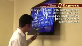 On Wall TV Mount -- Tilting Wall Mount Review | AV-Express