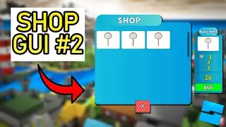 How to Create a Shop GUI in Roblox! Ep 2 (Item Generator & Item Constructor)