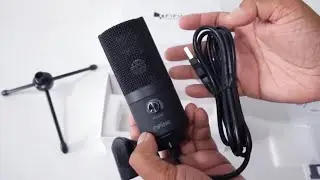Студийный конденсаторный USB микрофон FIFINE K669, купить топовый микрофон для стрима 2019