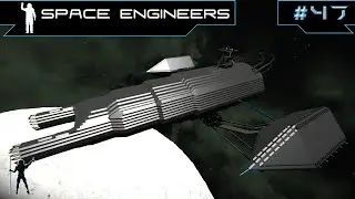 Designing The New Capital Ship! (Part 9.5 - Plan Changes) - Space Engineers LP - E47