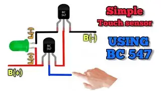 How To Make Simple Touch Sensor |Easy Electronics Project @Ezi Circuits