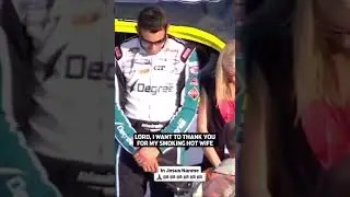 This NASCAR Pre Race Prayer Is About To Turn Into A Scene From Talladega Nights!