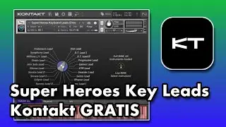 Sintetizador LEAD GRATIS para Kontakt - Super Heroes Keyboard Leads