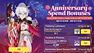 「HONKAI IMPACT 3RD」Spend Event: How to get Aniversary Token & Flowering Luminance (Annulon Shop)