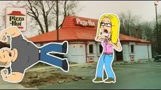 Childish Dad Misbehaves At Pizza Hut
