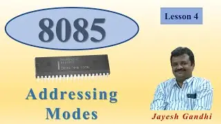 Lesson 04 8085 Addressing modes
