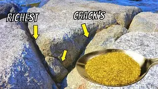 CREVICING RICHEST CRACK'S LOADED WITH REAL GOLD!