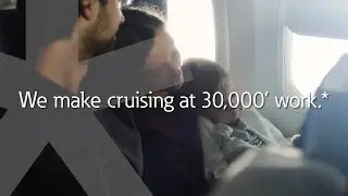 How I make what matters work: cruising at 30,000'.