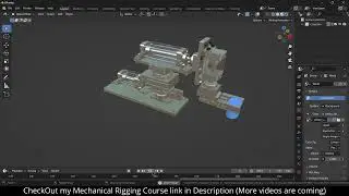 Pick and Drop Machine Rigging in Blender