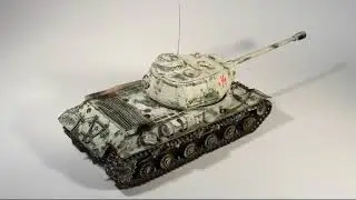 Модель танка ИС 2