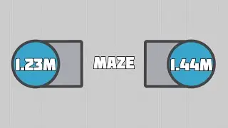 Arras.io - The Fastest Shot in The West - Annihilator 1.23M and 1.44M in Maze