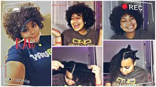 HAPPY NEW YEAR!!✨🥰 | EASY protective style to grow your hair NATURALLY✨