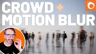 Crowd Motion Blur: create a photorealistic effect! — [ Corona for 3ds Max ]