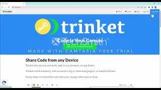 My First Program in Python | Trinket Python | Changing Colour | Drawing Shapes | Change Pen Size |