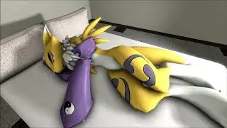 (Erafarty) sleepy renamon fart