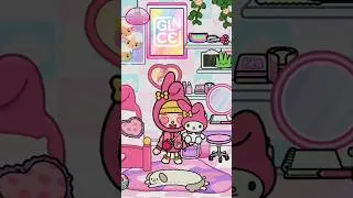 my melody room idea🤫💞 #tocaboca #tocalifeworld #tocalife