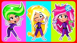 Villainess Gets her First Haircut!😍 ✂️ Learn Good Habits for Kids with SuPaBoo ✨