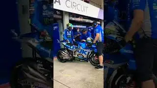 Momen persiapan para Rider #mandalika #motogp #indonesia #kutamandalika #shorts