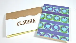 Libreta sencilla con grapadora | Encuadernación #2