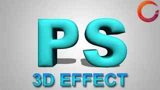 3D Text  in Photoshop | Text Effect