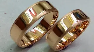 Сделать Обручалки с Алмазной фаской ®️