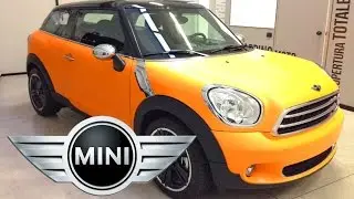 CAR WRAPPING - MINI COOPER PACEMAN Orange Matt