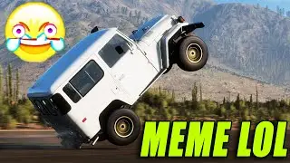 YOU SENT ME A VERY WEIRD MEME BUILD ON FORZA HORIZON 5