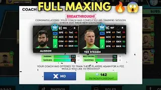 DLS 23 | Full Maxing Alison & Ter Stegen | Dream League Soccer 2023