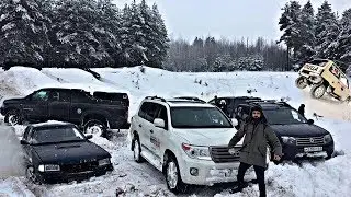 ОФФРОАД TOYOTA LAND CRUISER 200 против ОКИ!!