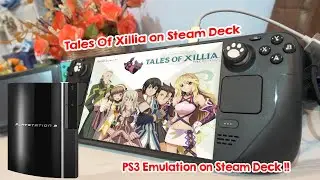 RPCS3 on Steam Deck Tales Of Xillia performance test