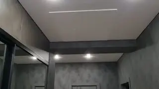 Обход чердачных проёмов натяжным потолком