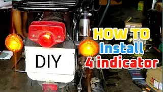 How to install Hazard 4 indicator in Bullet | ബുള്ളറ്റിൻ 4 ഇൻഡിക്കേറ്റർ സെറ്റ് ചെയ്യാം