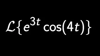 Example: Find the Laplace transform of the given function | Translation