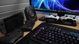 Mein Gaming-Setup für mein Zimmer