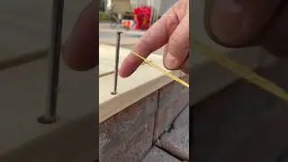 A simple knot for string lines  that can be untied quickly and easily