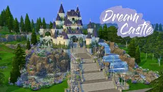 DREAM CASTLE + FACE CAM REVEAL (1K subs special) | [No CC] Sims 4 Speed Build