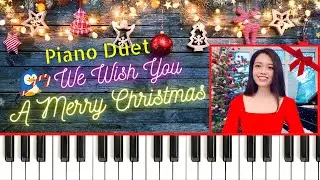 We Wish You A Merry Christmas Piano Duet Advanced