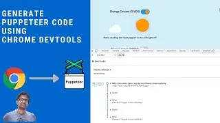Generate Puppeteer code using Chrome devTools record feature