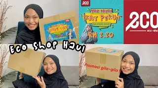 eco shop haul | promosi gila-gila ‼️🎁 #gengeco #ecoshopmalaysia #ecoshop