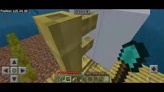 surviving on one raft#minecraft #zinner sunny
