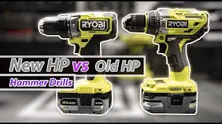 New Ryobi HP  vs Ryobi P251 (Hammer Drills)