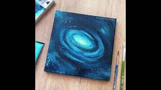 Tutorial de pintura fácil da via lactea 