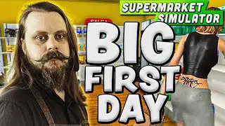 Start Supermarket Simulator RIGHT